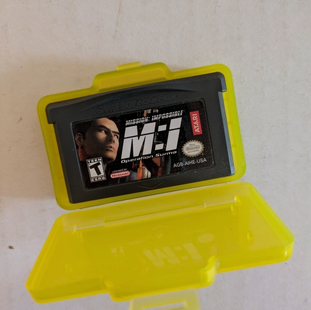 Mission: Impossible Game Boy Advance Game Cartridge